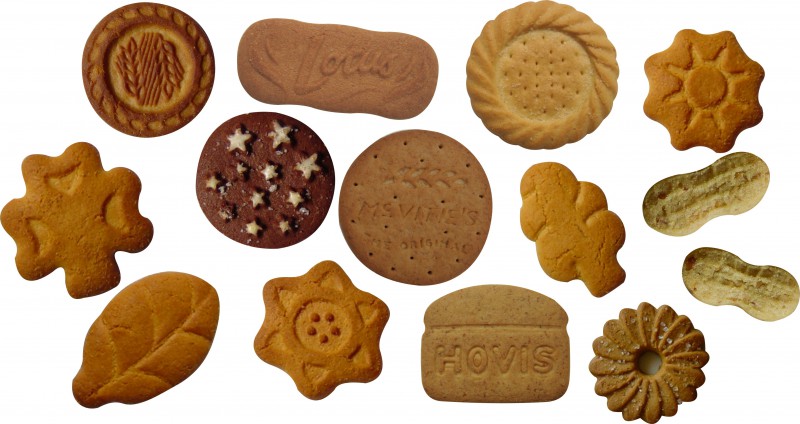 Moulded biscuits